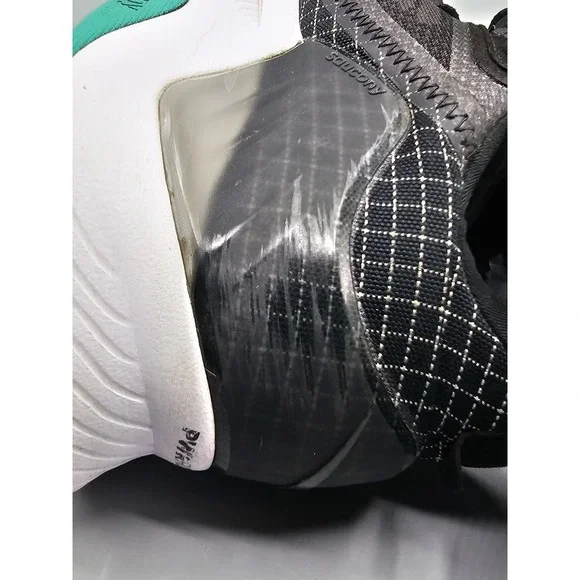 Saucony Endorphin Shift 2 Running Shoes Womens Size 9 Black White Sneakers - Picture 8 of 14